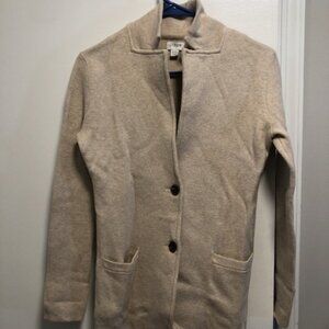 J Crew Sophie  Sweater Blazer Factory